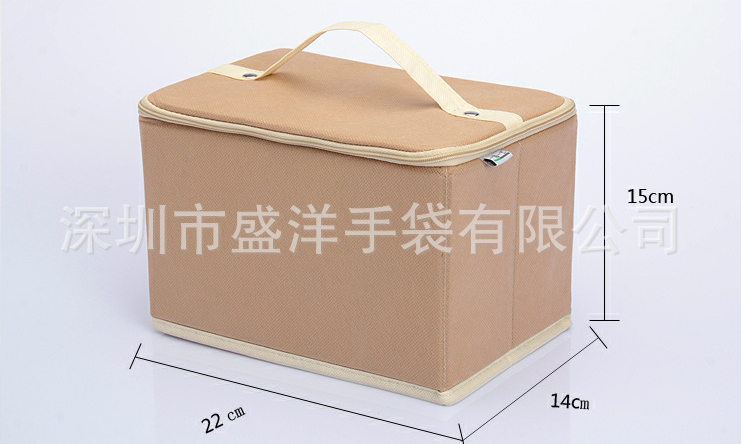 新款韩版手提便携带拉链大号化妆包收纳包